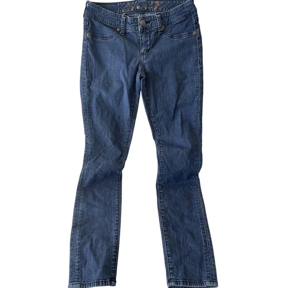 SEVEN 7 Women’s Skinny Ankle Jeans Size 25 Blue Medium Wash - Picture 1 of 4